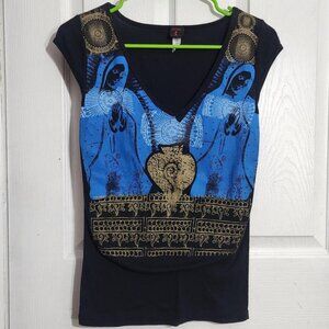 Black Santana Tank Top